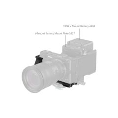 SmallRig 5466 Nikon ZR  için Silikon Saplı  L Şekilli Montaj Plakası