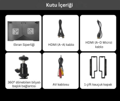 HD7T 1000nit 7″ HDMI Girişli DSLR Kamera Monitör Ekranı