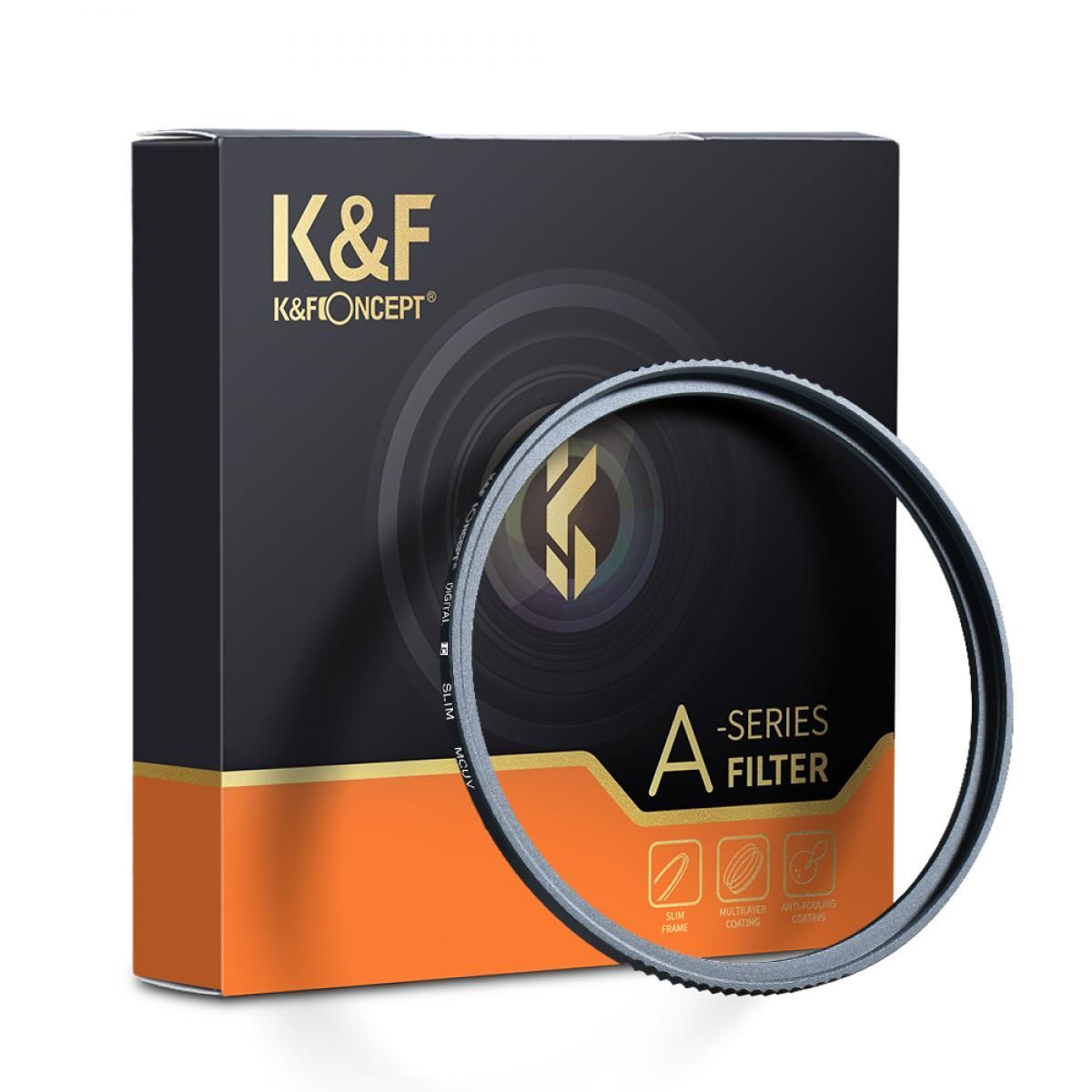 K&F Concept 82mm Nano-A SERIES MC-UV – ürün görseli K&F Concept 82mm Nano-A SERIES MC-UV ürün görseli