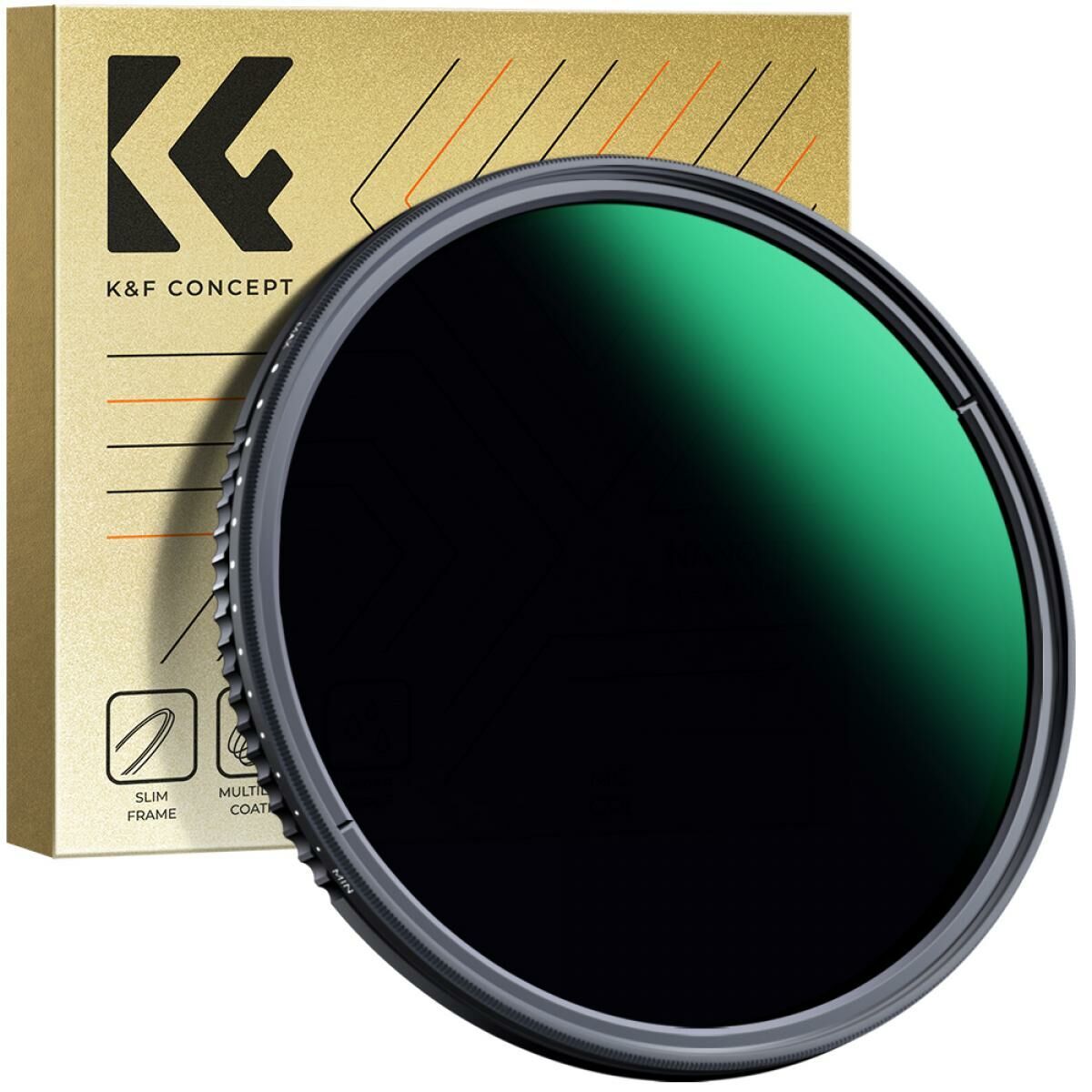 K&F 82mm Nano-D Serisi ND3-ND1000 – ürün görseli K&F 82mm Nano-D Serisi ND3-ND1000 ürün görseli