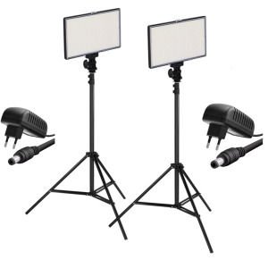 PDX 576A İKİLİ LED IŞIK + 2 ADET 2 METRE IŞIK + ELEKTRİK ADAPTÖRLÜ KİT