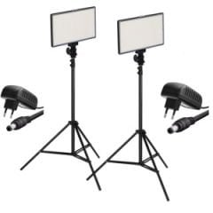 PDX 576A İKİLİ LED IŞIK + 2 ADET 2 METRE IŞIK + ELEKTRİK ADAPTÖRLÜ KİT
