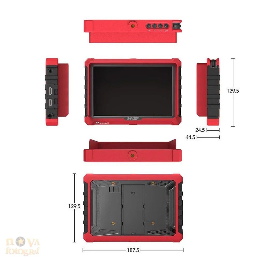 Sanger A7S Full HD farklı açıdan görünüm