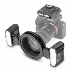 Meike MK-MT24S Sony Uyumlu Macro Twin Light Flaş