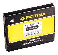 PATONA Canon NB-11L Digital Ixus 125HS 127HS 132HS 135HS 140HS 145HS Uyumlu Batarya 1108