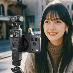 SmallRig 6004 DJI Osmo Pocket 4P / 4 / 3, Xtra Muse ve Cep Telefonları için Takılabilir Destek Aparatı