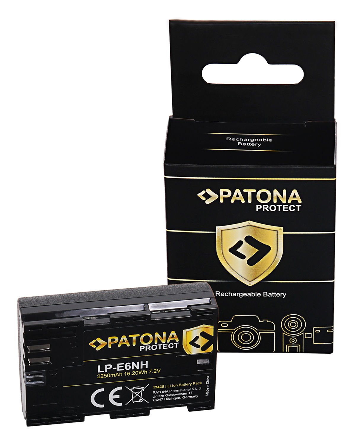 Patona Protect Canon Lp-E6NH Batarya – ürün görseli Patona Protect Canon Lp-E6NH Batarya ürün görseli