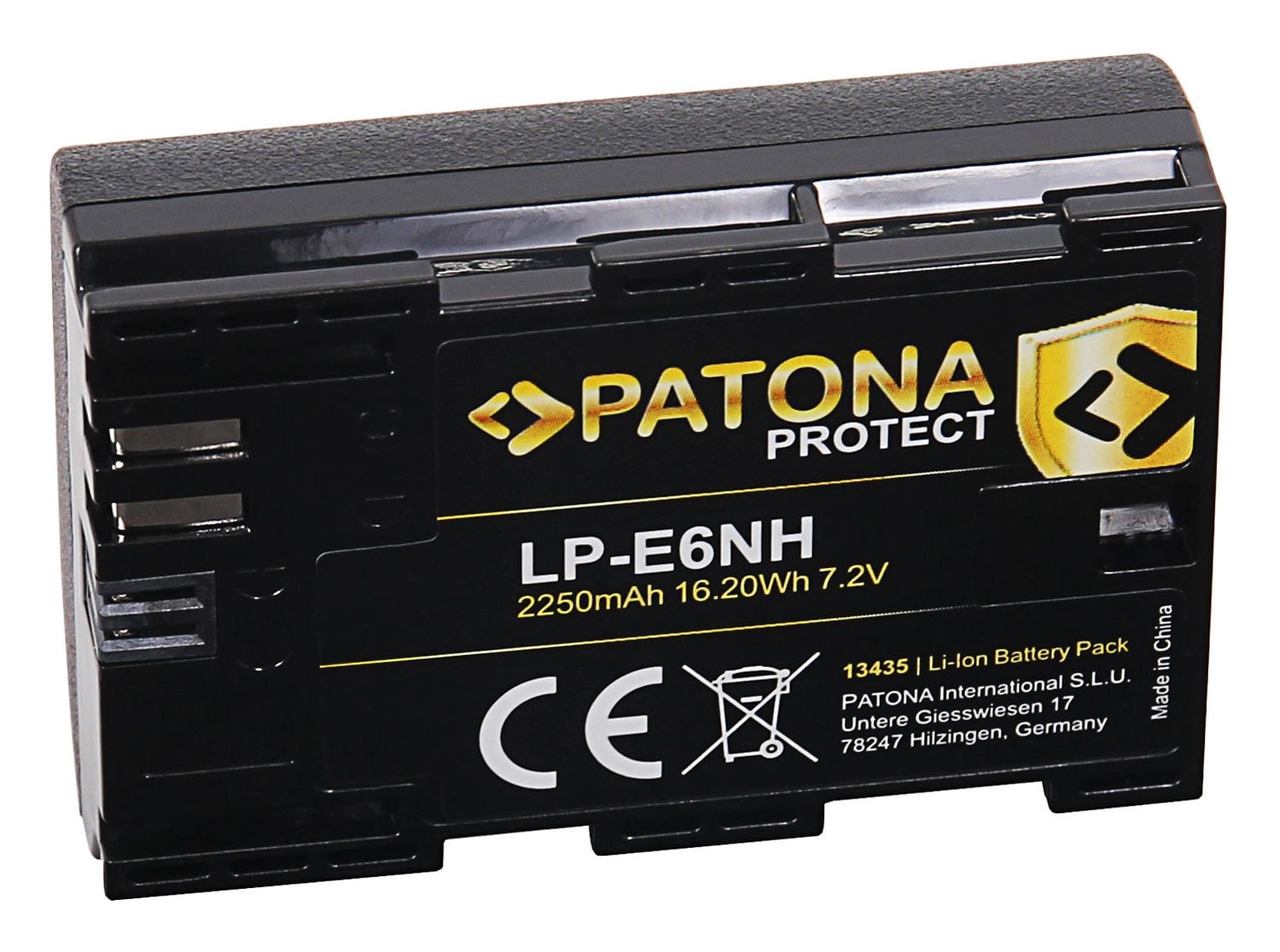 Patona Protect Canon Lp-E6NH Batarya – detay görseli Patona Protect Canon Lp-E6NH Batarya detay görseli