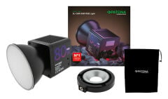 PATONA 4245 SL-80R 80W RGB LED Hızlı Kurulum  60cm Octagon Softbox Video ve Fotoğraf ışığı Tekli Kit