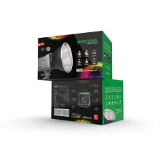 PATONA 4167 Premium GLP100 100W RGB Hızlı Kurulum  60cm Octagon Softbox  Cob Led-Stüdyo Işığı Çiftli Kit