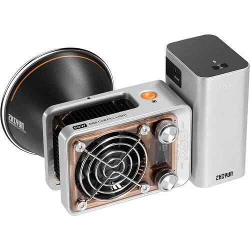 Zhiyun Molus X60 RGB – farklı açıdan görünüm Zhiyun Molus X60 RGB farklı açıdan görünüm
