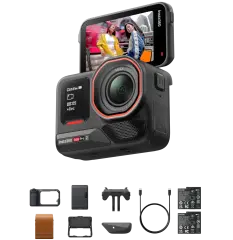 Insta360 Ace Pro 2 Pocket Print Bundle Çift Bataryalı Çantalı Set