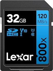 Lexar 32GB High Performance 800x UHS-I SDHC Hafıza Kartı