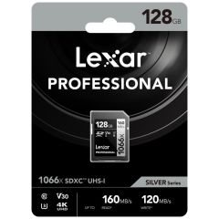 Lexar 128GB 1066X SD UhsI V30 160MB/S Hafıza Kartı