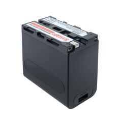 Sanger NP-F970M Işık Bataryası Şarj Girişli