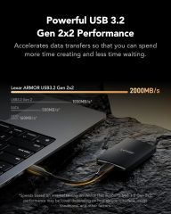Lexar Armor 700 LAR700X002T-RNBNG USB 3.2 2 TB Taşınabilir SSD