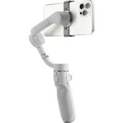 DJI OM 5 - 3 Eksenli Akıllı Telefon Dengeleyici, Dahili Uzatma Çubuğu, Tripod, iPhone ve Android Cihazlarla VLog Çekimi, Gri