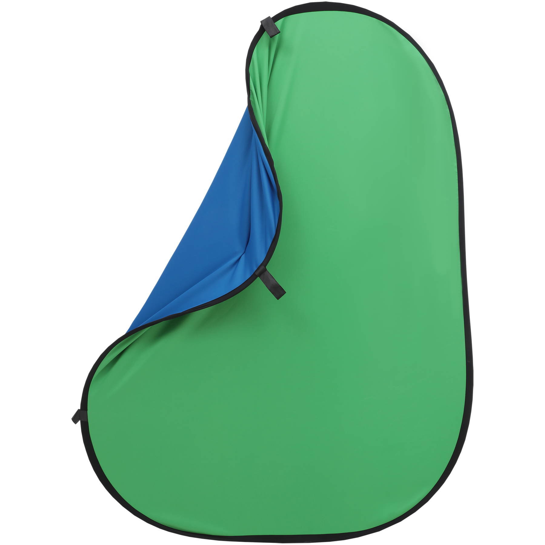 JINBEI 1.5 * 2m Chromakey Yeşil / Mavi 2'in1 Kumaş Katlanabilir Arka Plan