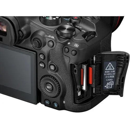 Canon EOS R6 Mark III Body – farklı açıdan görünüm Canon EOS R6 Mark III Body farklı açıdan görünüm