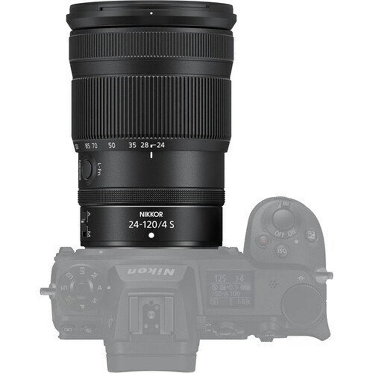 Nikon Z 24-120mm f/4 – farklı açıdan görünüm Nikon Z 24-120mm f/4 farklı açıdan görünüm