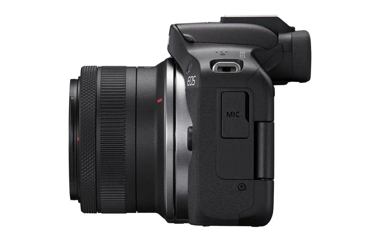 Canon EOS R50 RF-S 18-45mm f4.5-6.3 IS STM Lens (Siyah) | CANON