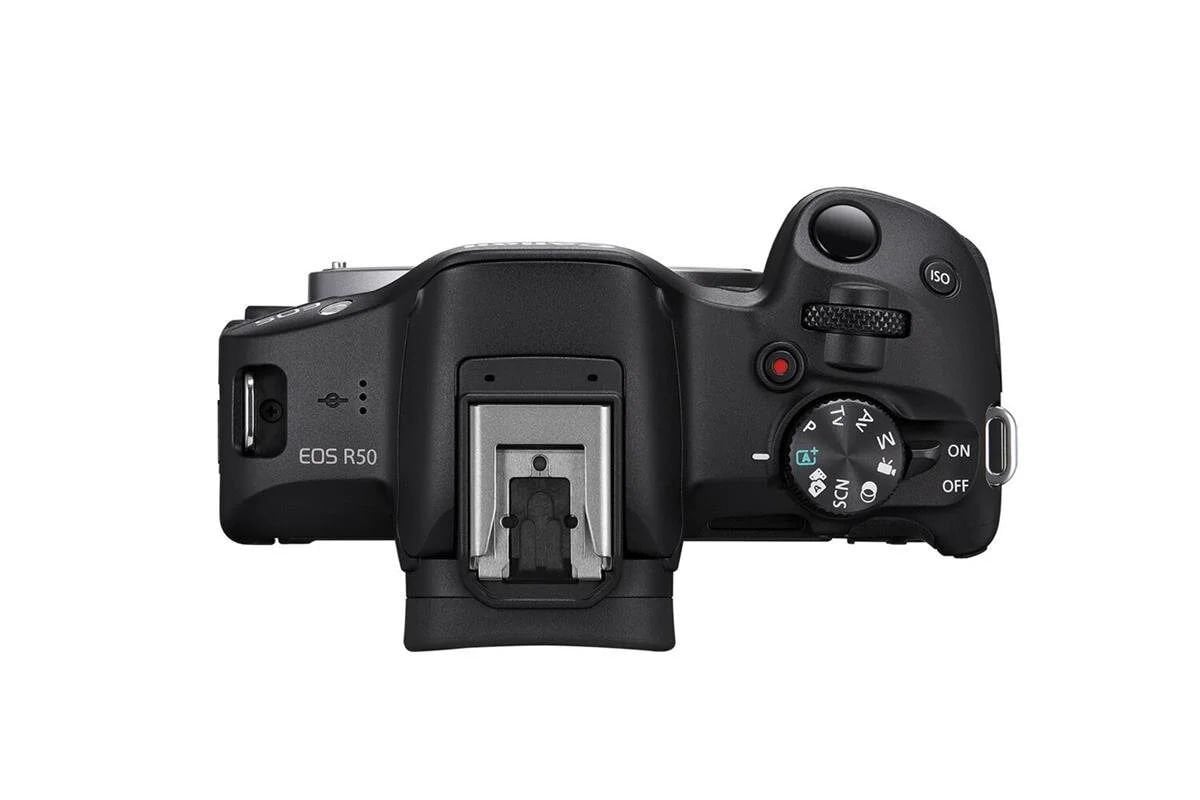 Canon EOS R50 RF-S 18-45mm f4.5-6.3 IS STM Lens (Siyah) | CANON