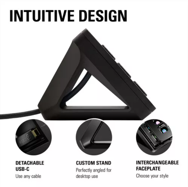 Elgato Stream Deck MK2 – farklı açıdan görünüm Elgato Stream Deck MK2 farklı açıdan görünüm