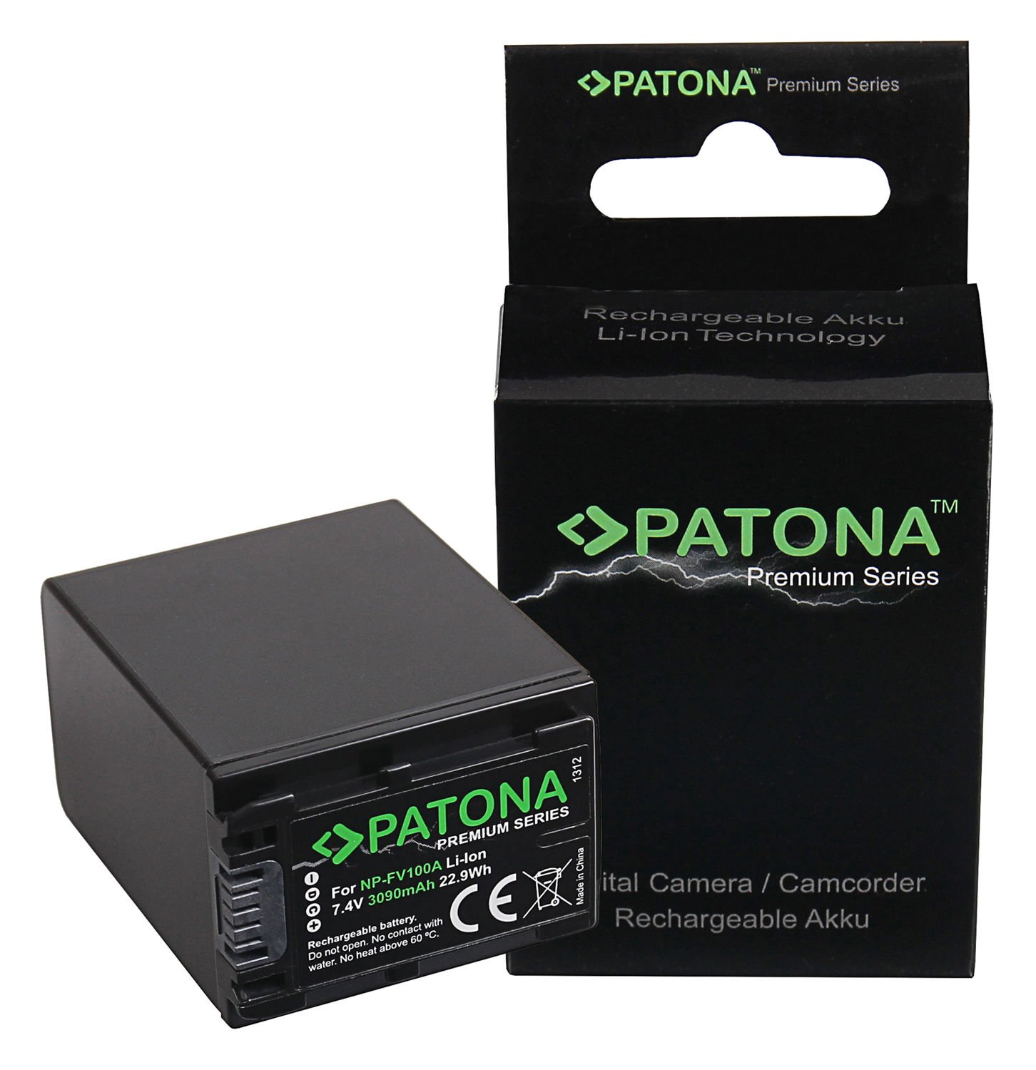 Patona Premium Sony NP-FV100 Batarya ürün görseli