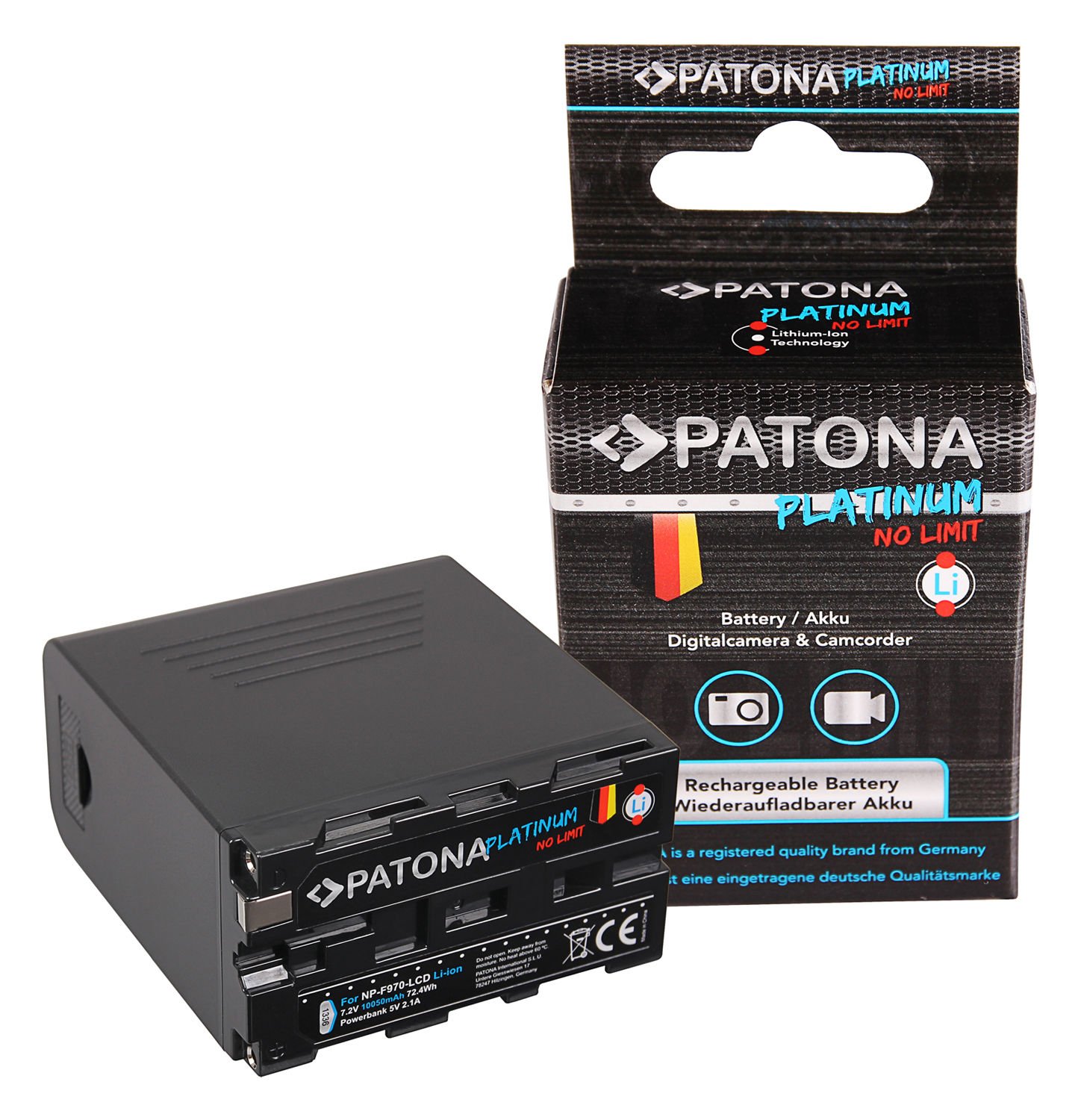 Patona Platinum Sony  NP-F970 LCD USB Output Batarya 1336
