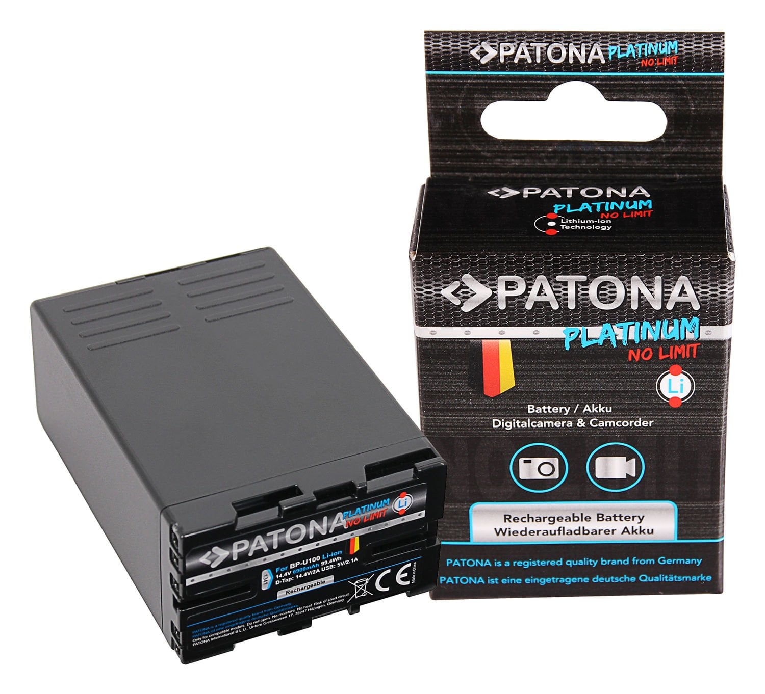 Patona Platinum Sony BP-U100 Batarya 1341