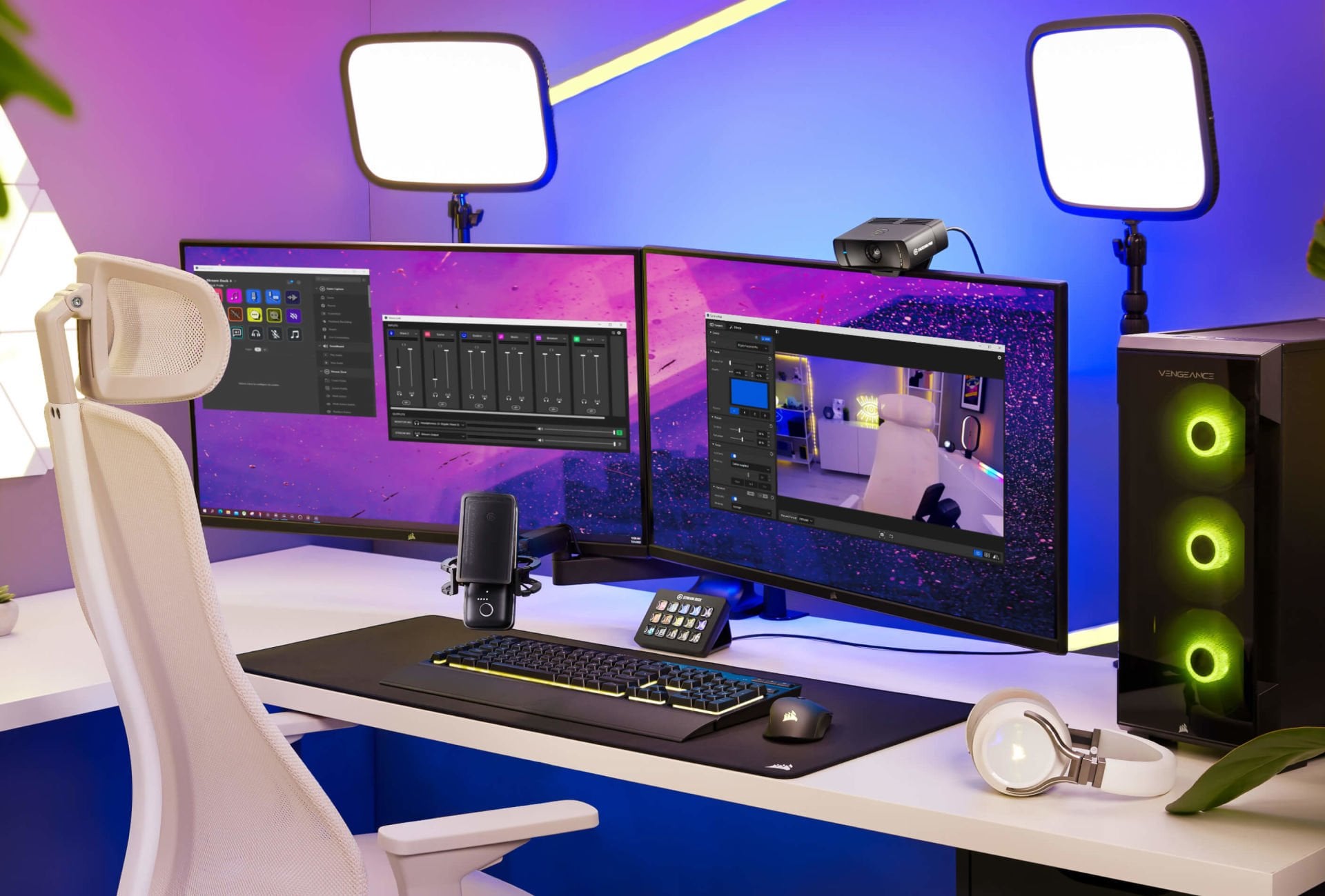 Elgato Facecam Pro 4K farklı açıdan görünüm