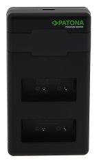 Patona Fujifilm NP-W126 Premium Twin Performance İkili USB Şarj Aleti Cihazı