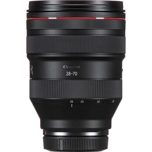Canon RF 28-70mm f/2L USM – farklı açıdan görünüm Canon RF 28-70mm f/2L USM farklı açıdan görünüm