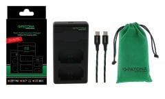 Patona Sony FP-FZ100  Premium Twin Performance PD Şarj Aleti USB-C Kablo Dahil 161858