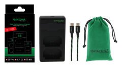 Patona Sony FP-FZ100  Premium Twin Performance PD Şarj Aleti USB-C Kablo Dahil 161858