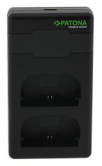 Patona Canon LP-E6  Premium Twin Performance PD Şarj Aleti USB-C Kablosu Dahil 161924