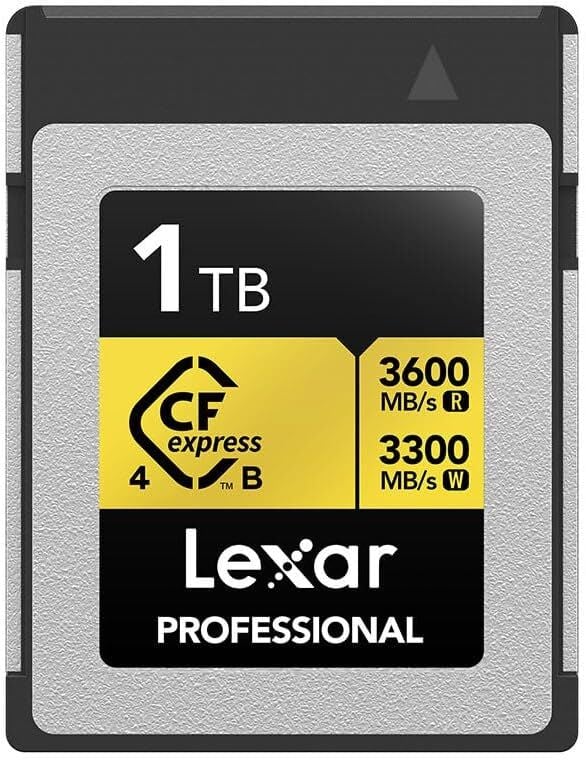 Lexar 1TB CFexpress Type B 3600Mb/3300Mb Hafıza Kartı
