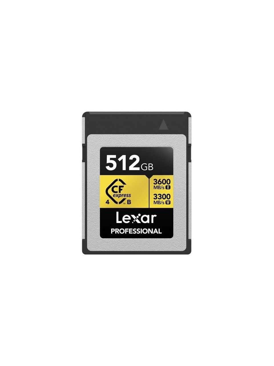 Lexar 512GB Professional GOLD CFexpress 4.0 Type B Memory Card