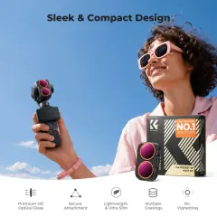 K&F Concept Insta360 Luna Ultra İçin Işık Kirliliği Önleyici Filtre (Anti-Light Pollution)