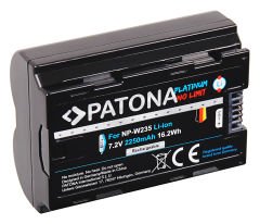 Patona Platinum Fuji NP-W235 Batarya Pil 1339