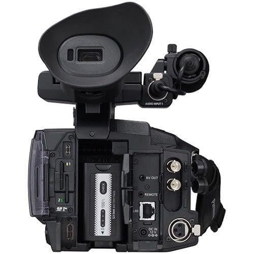 Panasonic AG-CX350 4K Video Kamerası – yakın plan görseli Panasonic AG-CX350 4K Video Kamerası yakın plan görseli