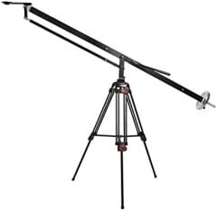 Miliboo MYB501 3.1m Alüminyum Kamera bomlu vinç Kol Katlanabilir Extanble Kompakt 75mm ve 65mm Kase Boyutu DSLR için kamera Yük 8 kg
