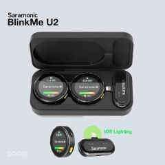 Saramonic BlinkMe U2 Dokunmatik Ekranlı 2,4 GHz Kablosuz Akıllı Mikrofon