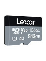 sa yu mi Lexar Professional 1066x Class 10 UHS-I U3 A2 V30 512 GB Micro SD
