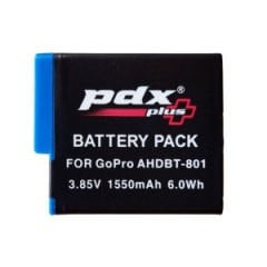 PDX AHDBT-801 Batarya GoPro Hero 5, Hero 6, Hero 7, Hero 8