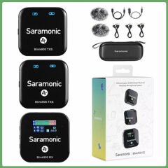 Saramonic Blink900 S2 2.4GHz Çift Kanallı Kablosuz Mikrofon Sistemi