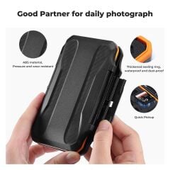 K&F Concept KF31.106 36 Yuvalı SD ve  Micro SD Hafıza Kartı Kılıfı Suya ve Darbeye Dayanıklı  24 Micro SD ve 12 SD Kart için