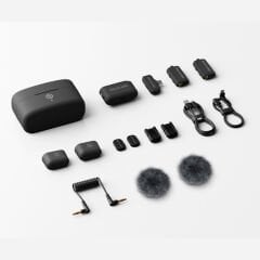 Hollyland Lark Max 2 Combo 2 Kişilik Kablosuz Yaka Mikrofonu