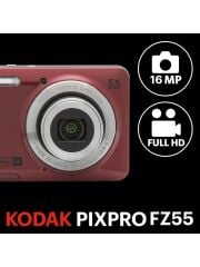 Kodak PIXPRO FZ55 Dijital Kamera (Kırmızı)