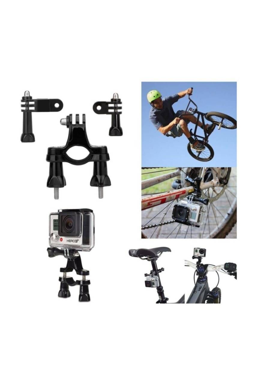 GP41 Gopro Aksiyon Kameraları için Aksesuar farklı açıdan görünüm